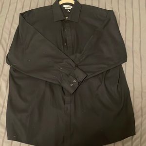 Van Heusen classic fit dress shirt black